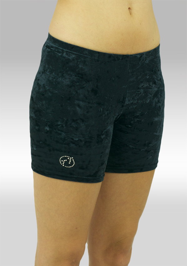 Legging kort zwart 756zw